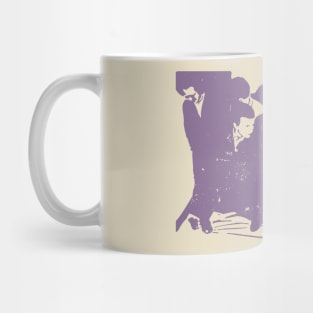 Madness - Silhouette Retro Purple Mug